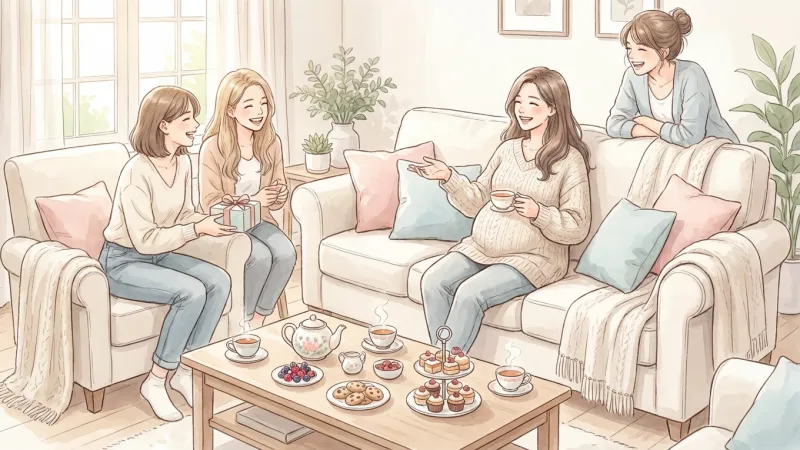 ベビーシャワーは日本でも広がるお祝いイベントのイメージ